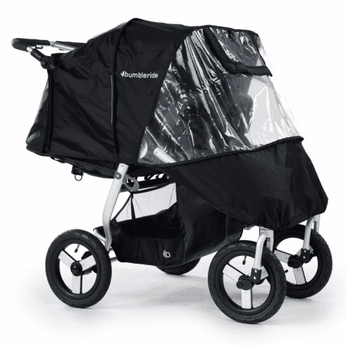 Bumbleride Indie Twin Non-PVC Rain Cover - Traveling Tikes