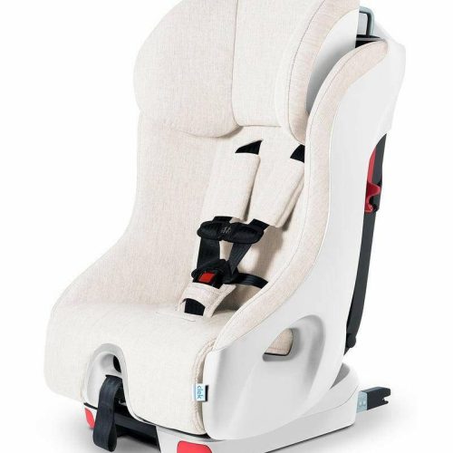 Clek Foonf Convertible Car Seat with Anti-Rebound Bar - Snow (C-Zero Plus) - Traveling Tikes