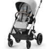 Cybex Balios S Lux 2 Stroller - Silver Frame / Lava Grey - Traveling Tikes