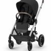 Cybex Balios S Lux 2 Stroller - Silver Frame / Moon Black - Traveling Tikes