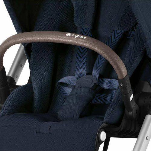 cybex balios s lux 2 stroller silver frame ocean blue traveling tikes 5