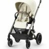 Cybex Balios S Lux 2 Stroller - Taupe Frame / Seashell Beige - Traveling Tikes