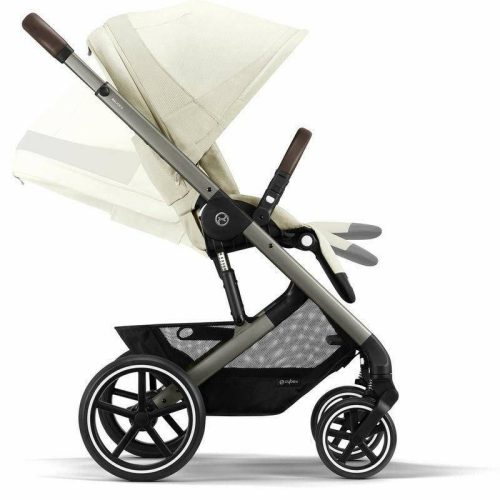 cybex balios s lux 2 stroller taupe frame seashell beige traveling tikes 4