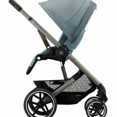 cybex balios s lux 2 stroller taupe frame sky blue traveling tikes 3