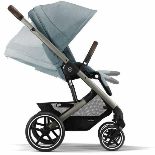 cybex balios s lux 2 stroller taupe frame sky blue traveling tikes 4