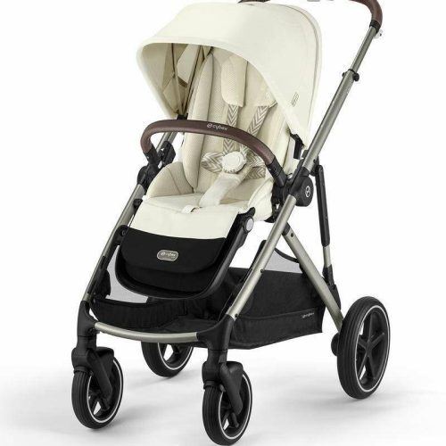 cybex gazelle s 2 single to double stroller taupe frame seashell beige traveling tikes 6