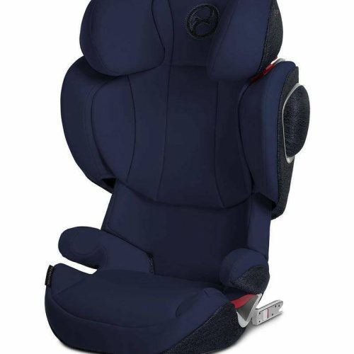 Cybex Solution Z-Fix Booster Car Seat - Midnight Blue - Traveling Tikes