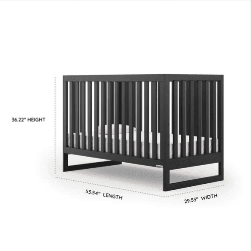 dadada austin 3 in 1 convertible crib black traveling tikes 7 a5341cdd 5398 4b77 a841 b1a461331437