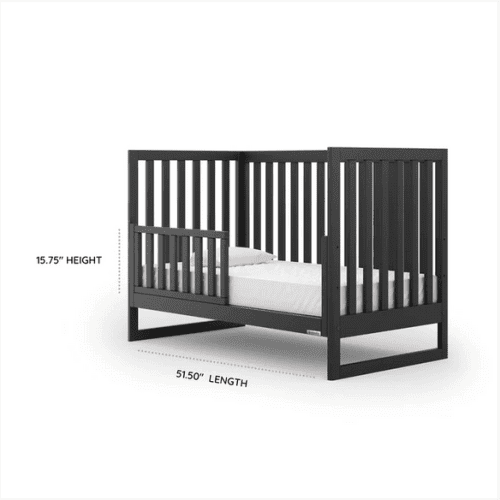 dadada austin 3 in 1 convertible crib black traveling tikes 9 624dad0e 413f 4306 99a9 30d0b7ae5677