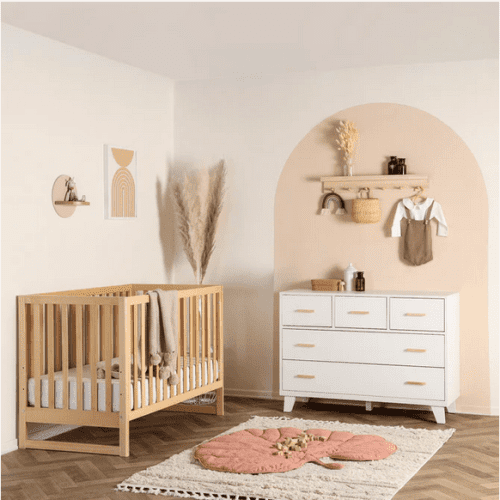 dadada austin 3 in 1 convertible crib natural traveling tikes 10 cef30b4e 11aa 427d a2b7 4f987ad97381