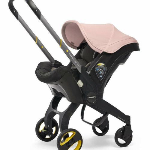 doona infant car seat and stroller blush pink traveling tikes 2