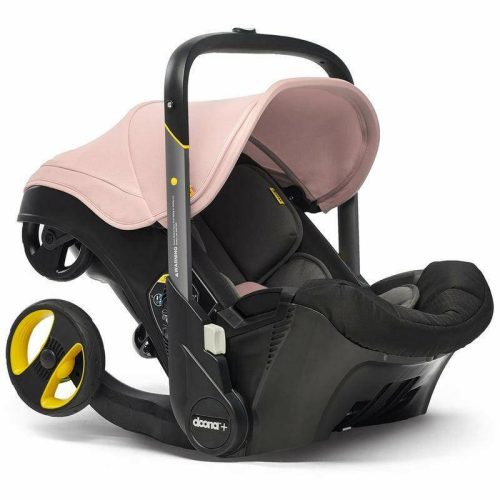 doona infant car seat and stroller blush pink traveling tikes 4