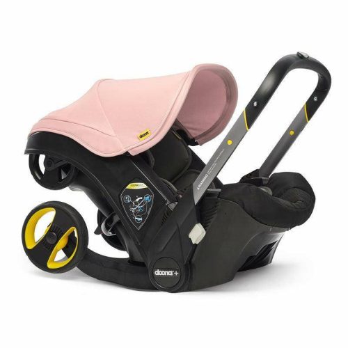 doona infant car seat and stroller blush pink traveling tikes 5