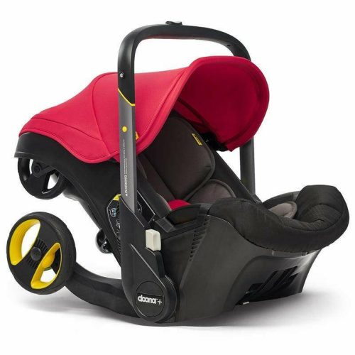 doona infant car seat and stroller flame red traveling tikes 4