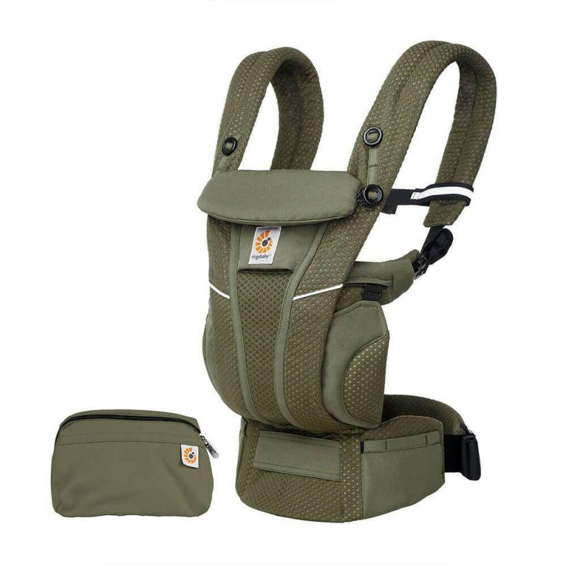 ergo omni breeze baby carrier olive green traveling tikes 1