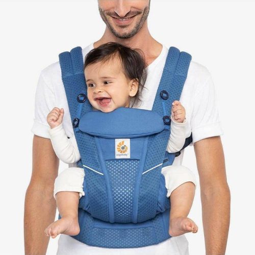 ergo omni breeze baby carrier sapphire blue traveling tikes 4