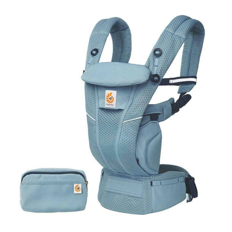 ergo omni breeze baby carrier slate blue traveling tikes 1