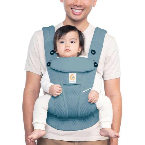 ergo omni breeze baby carrier slate blue traveling tikes 3