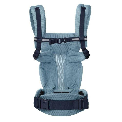 ergo omni breeze baby carrier slate blue traveling tikes 4