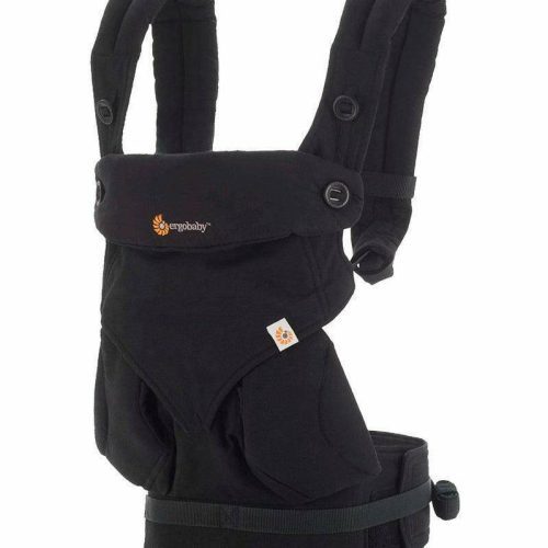 ErgoBaby 4 Position 360 Carrier-Pure Black - Traveling Tikes