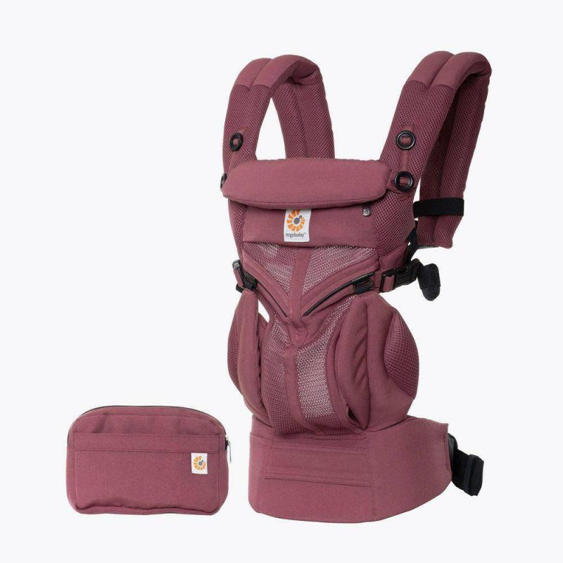 ergobaby 4 position 360 cool air carrier plum traveling tikes