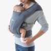 Ergobaby Embrace Cozy Newborn Carrier Oxford Blue - Traveling Tikes