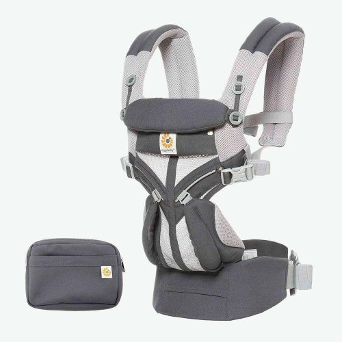 Ergobaby Omni 360 Carrier - Carbon Grey - Traveling Tikes