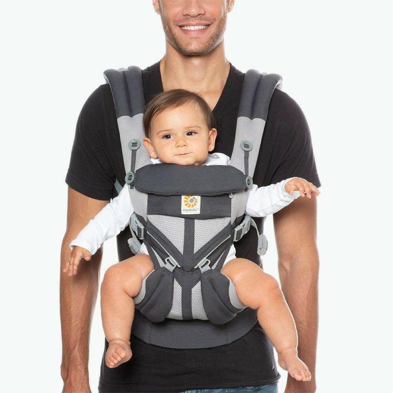 ergobaby omni 360 carrier carbon grey traveling tikes 2