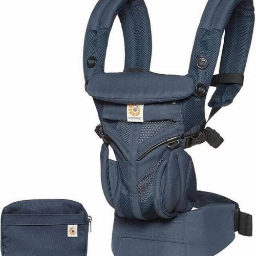 Ergobaby Omni Cool Air Mesh 360 Carrier - Midnight/Blue - Traveling Tikes