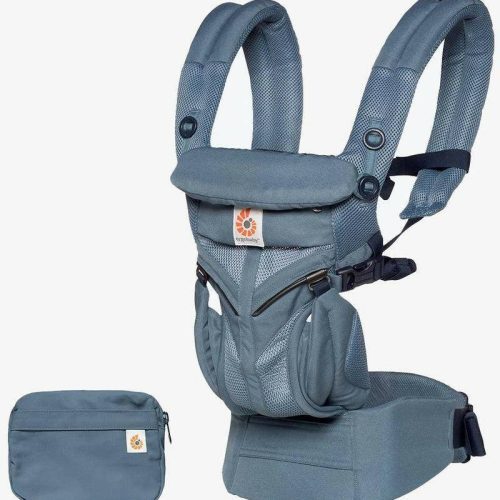 Ergobaby Omni Cool Air Mesh 360 Carrier - Oxford Blue - Traveling Tikes