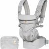 Ergobaby Omni Cool Air Mesh 360 Carrier - Pearl Grey - Traveling Tikes