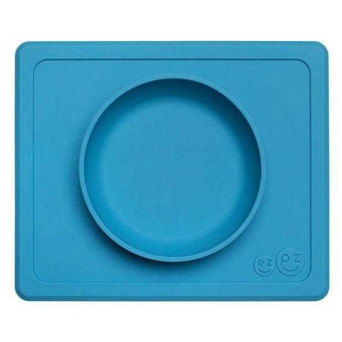 EZPZ Mini Bowl - Blue - Traveling Tikes