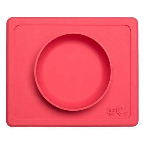 EZPZ Mini Bowl - Coral - Traveling Tikes