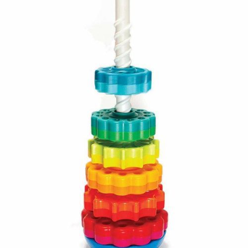 Fat Brain Toys SpinAgain Stacker - Traveling Tikes