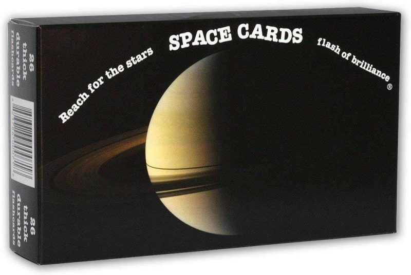 flash of brilliance updated outer space flash cards with fun facts traveling tikes