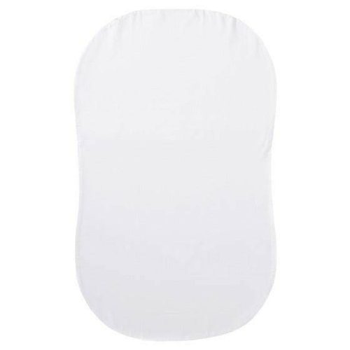 Halo Bassinest Swivel Sleeper Fitted Sheet 100% Cotton White - Traveling Tikes