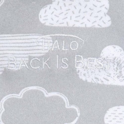 halo sleepsack swaddle platinum clouds newborn traveling tikes 3