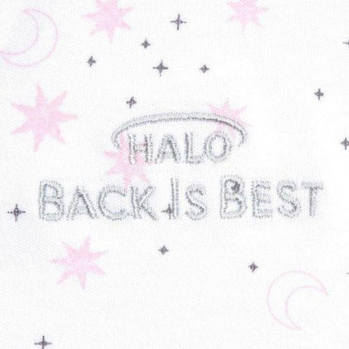 halo sleepsack swaddle platinum moons pink newborn traveling tikes 3