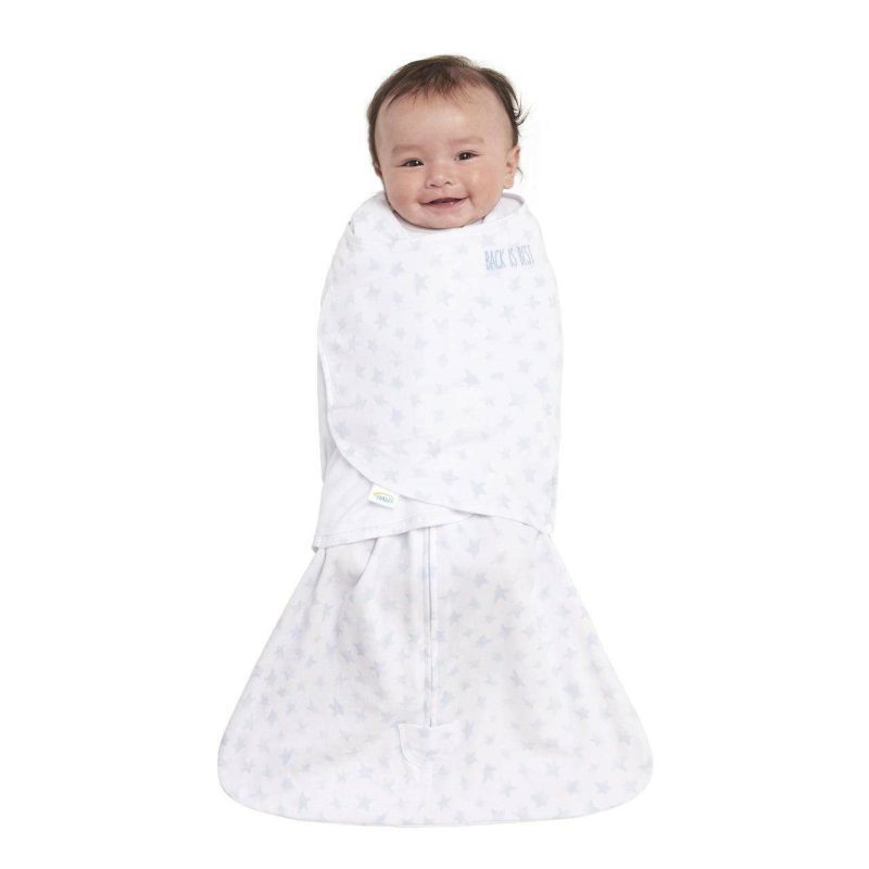 halo sleepsack swaddle platinum pale blue twinkle small traveling tikes 1