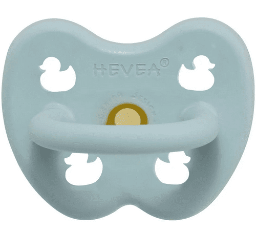 Hevea Pacifier 0-3M - Baby Blue - Traveling Tikes