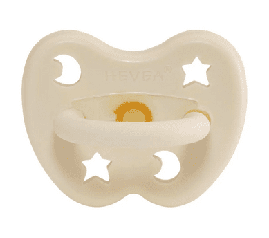 Hevea Pacifier 0-3M - Milky White - Traveling Tikes