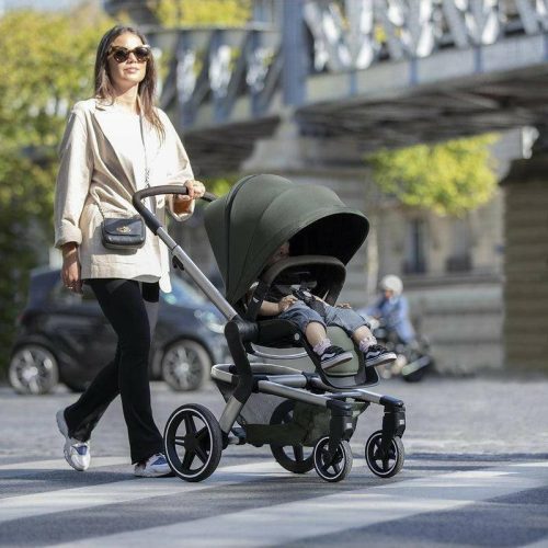 joolz hub stroller marvellous green traveling tikes 5