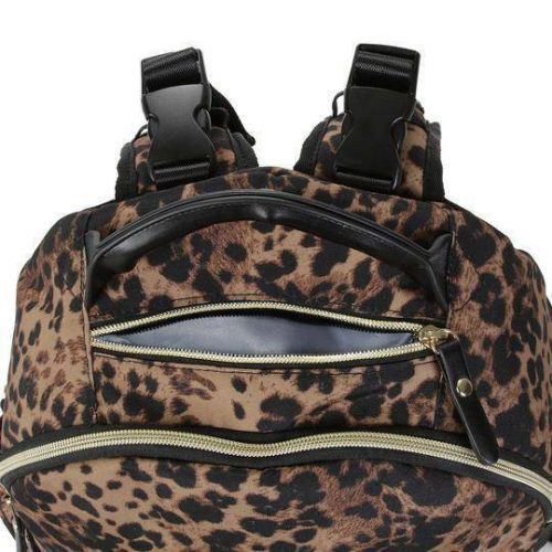 kalencom uptown backpack leopard traveling tikes 12