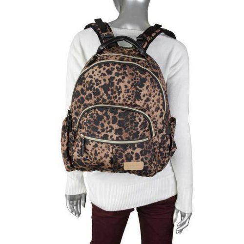 kalencom uptown backpack leopard traveling tikes 14