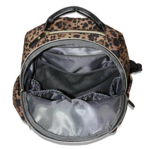 kalencom uptown backpack leopard traveling tikes 8