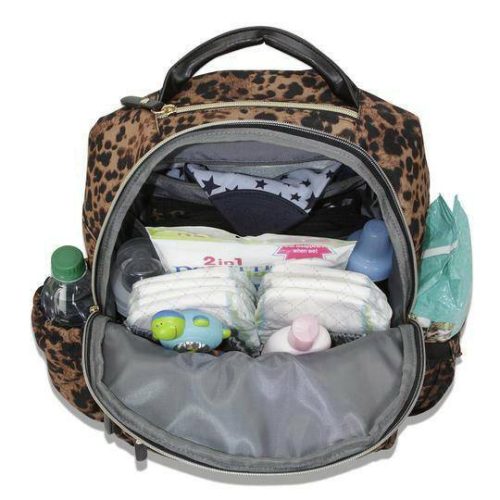 kalencom uptown backpack leopard traveling tikes 9