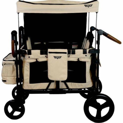 Keenz XC+ 2.0 (4 Seater) Stroller Wagon - Mocha - Traveling Tikes