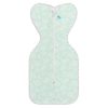 Love To Dream Swaddle UP Organic, Medium- Celesital Dot Mint - Traveling Tikes