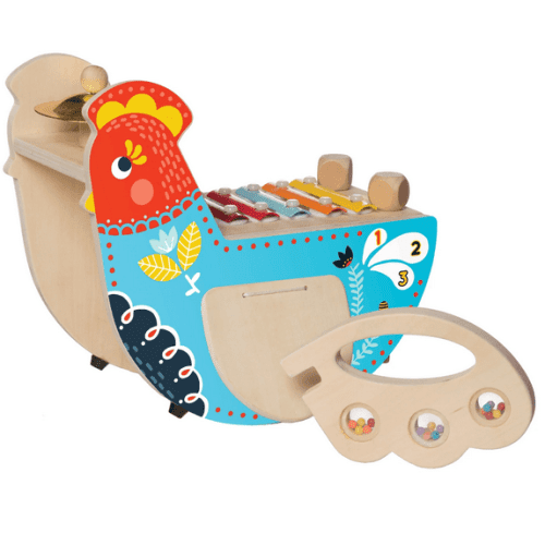 Manhattan Toy Musical Chicken - Traveling Tikes