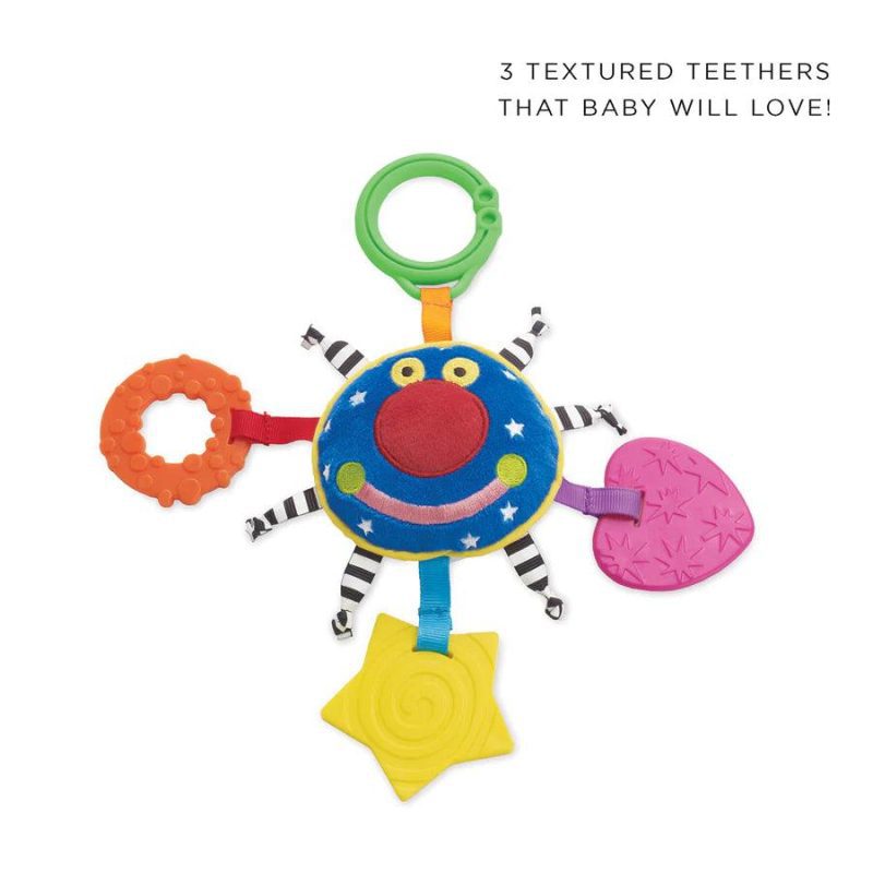 manhattan toys whoozit orbit teether traveling tikes 3